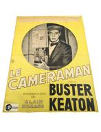 Grote Franse 1960s  Filmposter “Le Caméraman”, Ophalen, Gebruikt