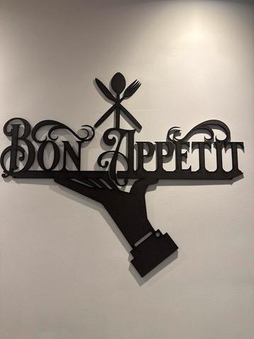 Bon Appetit Wanddecoratie beschikbaar voor biedingen