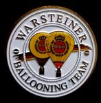 Warsteiner Ballooning Team- maat 35 mm., Verzamelen, Verzenden, Nieuw, Merk, Speldje of Pin