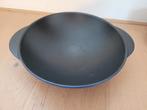 Gietijzeren wok, Ophalen of Verzenden, Zo goed als nieuw, Gietijzer, Wok