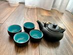 Japanese teapot & cups, Huis en Inrichting, Keuken | Servies, Overige stijlen, Kop(pen) en/of Schotel(s), Zo goed als nieuw, Verzenden
