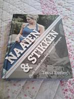 Tessa Evelegh - Naaien en stikken, Boeken, Ophalen of Verzenden, Zo goed als nieuw, Tessa Evelegh, Borduren en Naaien