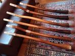 Te koop: handgemaakte didgeridoo's , berk ., Muziek en Instrumenten, Blaasinstrumenten | Didgeridoos, Ophalen of Verzenden, Zo goed als nieuw
