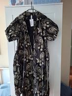 Zwarte zomerjurk 48 tot max 52, Curved Angels, Zwart, Maat 46/48 (XL) of groter, Nieuw