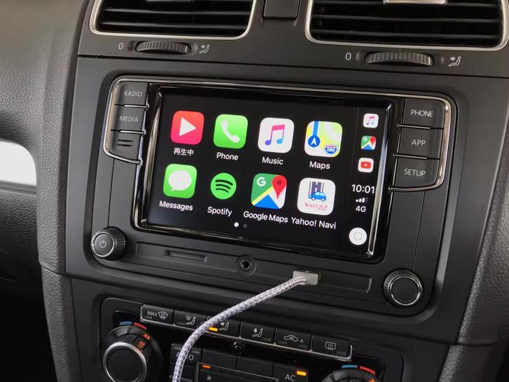 Vw rcd 330 Noname Carplay / Android Auto Golf 5 6 Polo Caddy, Auto diversen, Autoradio's, Zo goed als nieuw, Ophalen of Verzenden