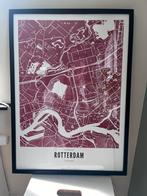 Poster Rotterdam, Met lijst, Ophalen of Verzenden, A1 t/m A3, Zo goed als nieuw