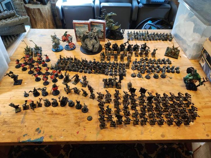 Warhammer Old World Orcs & Goblins Leger, Hobby en Vrije tijd, Wargaming, Warhammer, Ophalen of Verzenden