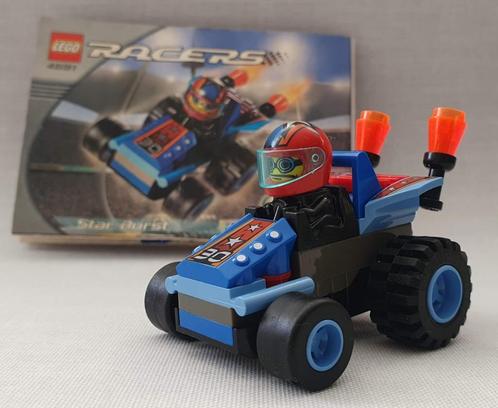 4591 Lego Drome Racers Star Strike, Kinderen en Baby's, Speelgoed | Duplo en Lego, Zo goed als nieuw, Lego, Complete set, Ophalen of Verzenden