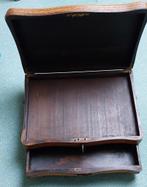 Prachtig antiek kistje met lade, Antiek en Kunst, Ophalen of Verzenden