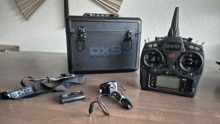 Spektrum DX9 Black Edition, Hobby en Vrije tijd, Modelbouw | Radiografisch | Vliegtuigen, Zo goed als nieuw, Ophalen
