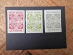 3 Spoorwegzegels Denemarken, Postzegels en Munten, Ophalen of Verzenden, Denemarken