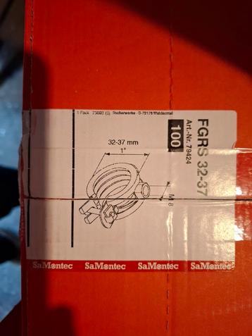 Fischer FGRS 32-37 Pijpbeugels - Nieuw - 100 stuks beschikbaar voor biedingen