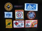 wereld jamboree 1975 Noorwegen   scouting insignes, Ophalen of Verzenden, Gebruikt, Embleem, Speld of Insigne