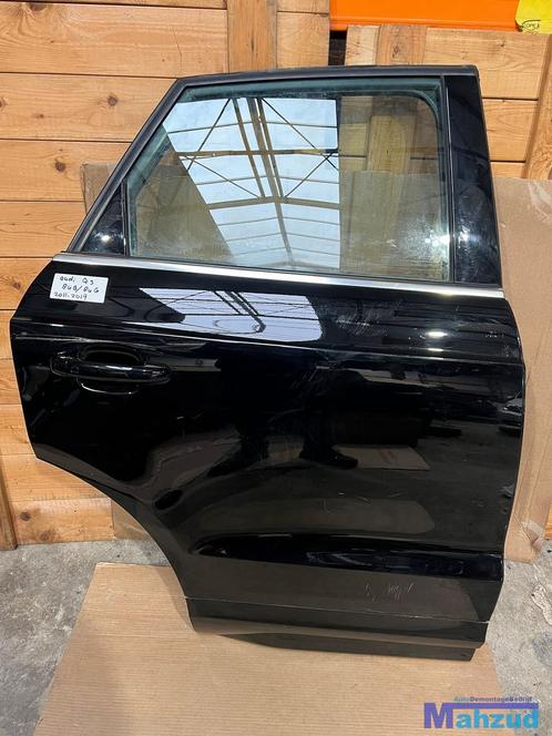 AUDI Q3 8UB 8UG Zwart rechts achter deur portier 2011-2019, Auto-onderdelen, Carrosserie en Plaatwerk, Deur, Audi, Gebruikt, Ophalen of Verzenden