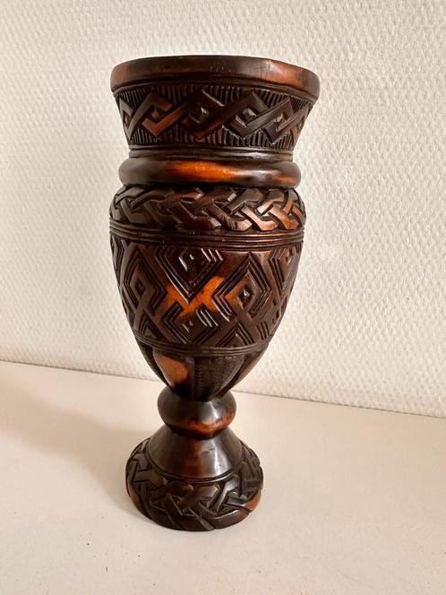 Koninklijke Kuba Palmwijnbeker antiek stuk van rond 1930, Antiek en Kunst, Kunst | Niet-Westerse kunst, Ophalen of Verzenden