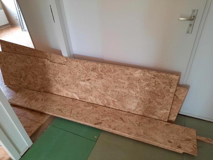Gratis OSB platen ophalen, Doe-het-zelf en Verbouw, Hout en Planken, Gebruikt, Plank, Overige houtsoorten, Minder dan 200 cm, Minder dan 25 mm