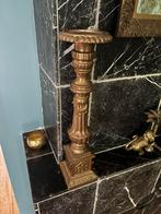 Zware kandelaar van gietijzer +/- 45 cm hoog, Ophalen, Overige materialen