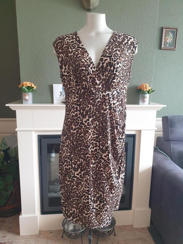 Bodyflirt fantastisch luipaard jurk 40 42 M Gratis Verzenden, Kleding | Dames, Jurken, Zo goed als nieuw, Maat 38/40 (M), Bruin