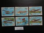 lao - vliegtuigen 1985 (zz-437), Postzegels en Munten, Ophalen of Verzenden, Gestempeld