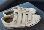 HUGO BOSS witte, leren herensneakers, maat 43, vallen als 44, Wit, Ophalen of Verzenden, Sneakers of Gympen, Hugo Boss