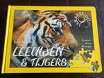 Leeuwen en tijgers 5 puzzels in een boek, Ophalen of Verzenden, Zo goed als nieuw