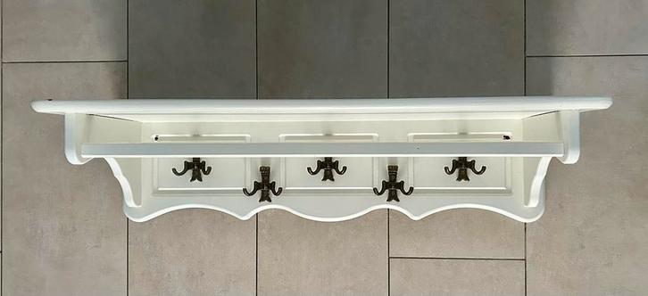 Houten Kapstok Wandmodel, Huis en Inrichting, Woonaccessoires | Kapstokken, Gebruikt, Wandkapstok, Minder dan 100 cm, Hout, Ophalen of Verzenden