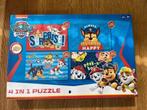 Toy Universe - Nickelodeon - Paw Patrol - 4 in 1 puzzel, Ophalen of Verzenden, 10 tot 50 stukjes, Zo goed als nieuw, 2 tot 4 jaar