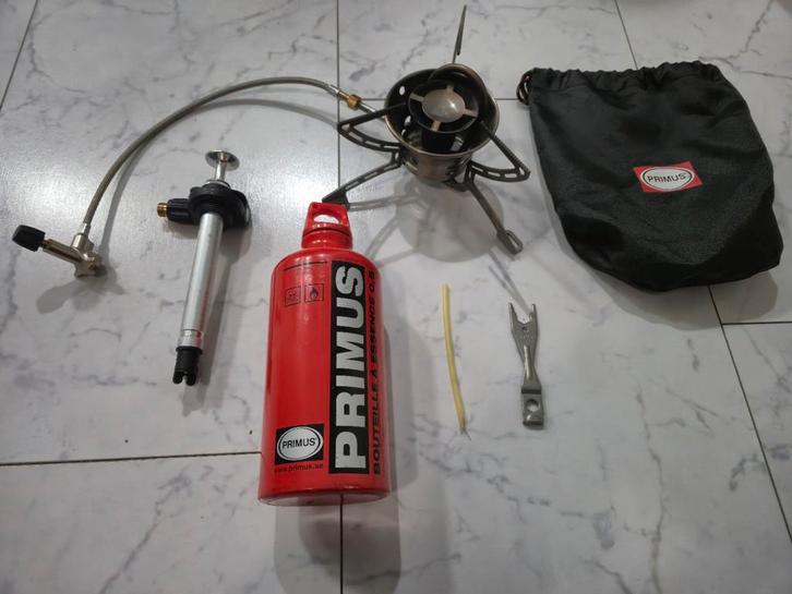 Primus OmniFuel II Multifuelbrander - Zo goed als nieuw!, Caravans en Kamperen, Kampeeraccessoires, Zo goed als nieuw, Ophalen of Verzenden