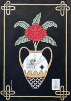 Japans Bloemstilleven - Kunstenaar: Onbekend, Ophalen of Verzenden