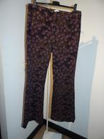 Pom Amsterdam x katja broek glinster print motief 42, Verzenden, Zwart, Maat 42/44 (L), Lang