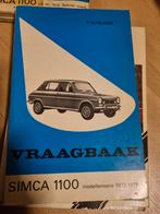 Vraagbaak Simca 1100 1972-1976, Ophalen of Verzenden
