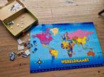 Groot houten Wereld Puzzel Spel, 10 tot 50 stukjes, Gebruikt, Ophalen