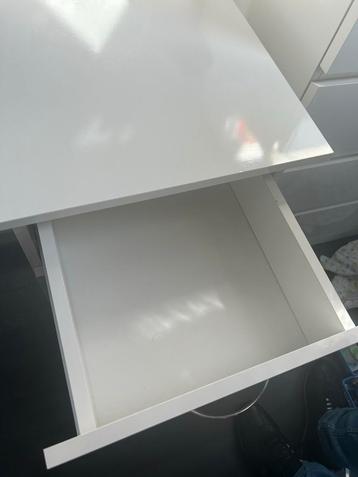 Hoogglans Wit Bureau - 100x50x76cm beschikbaar voor biedingen
