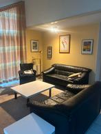 Bankjes, stoelen en tafels, Ophalen, Gebruikt, Zwart, Leer