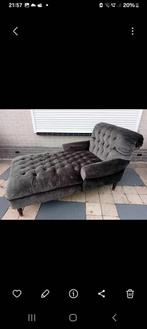 Sofa ,chaises longues mooi stoffen kleur, Ophalen, Zo goed als nieuw, Tweepersoons, Minder dan 150 cm