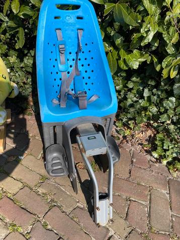 Blauwe Yepp fietsstoel achterzitje beschikbaar voor biedingen