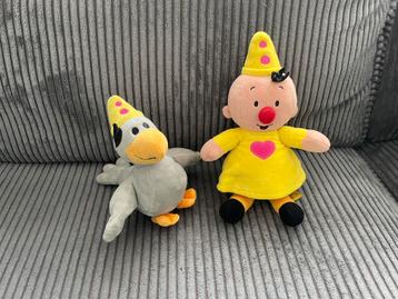2 Bumba knuffels Bumba met vogel Kiwi beschikbaar voor biedingen