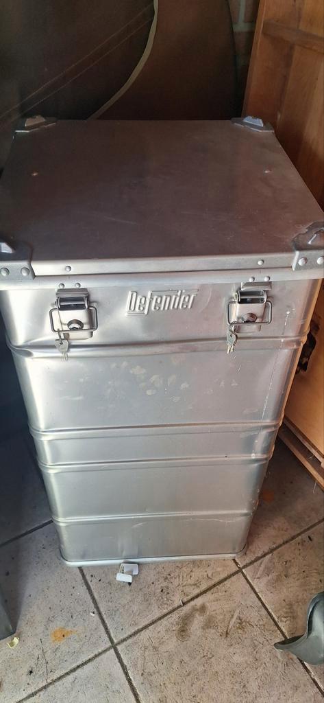 Aluminium Defender Koffer / Kist - Geïsoleerd, Auto diversen, Auto-accessoires, Zo goed als nieuw, Ophalen of Verzenden