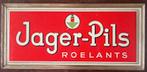 Jager Pils, Ophalen of Verzenden, Gebruikt, Reclamebord