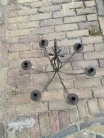 kandelaar van ijzer, Gebruikt, Ophalen of Verzenden, Metaal, Kandelaar
