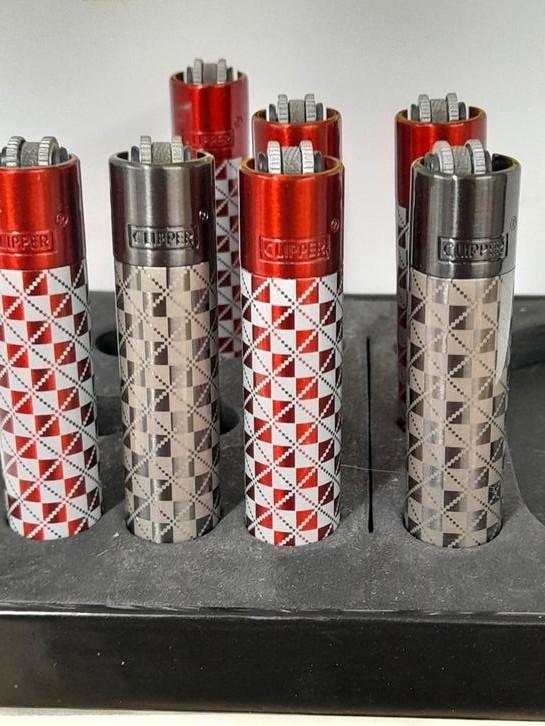 metalen clipper aansteker, Verzamelen, Rookartikelen, Aanstekers en Luciferdoosjes, Nieuw, Aansteker, Ophalen of Verzenden