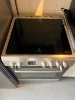 Inductie fornhuis met oven, Witgoed en Apparatuur, Ophalen, 4 kookzones, Zo goed als nieuw, Inductie