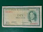 10 francs Luxemburg, Ophalen of Verzenden, Overige landen, Los biljet