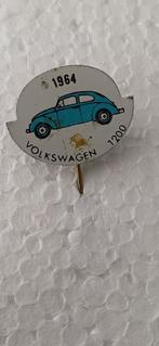 Volkswagen 1200 uit 1964 (kever, kevertje vintage), Verzamelen, Speldjes, Pins en Buttons, Ophalen of Verzenden, Gebruikt, Overige onderwerpen