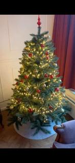 Mooie kerstboom met versiering, Ophalen, Zo goed als nieuw
