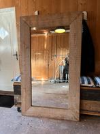 Grote Steigerhouten Spiegel, Huis en Inrichting, Woonaccessoires | Spiegels, Ophalen, Gebruikt, 100 tot 125 cm, 150 tot 200 cm