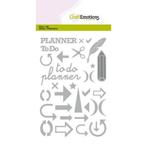 Craftemotions snijmal journal signs & more, Verzenden, Nieuw, Overige thema's, Pons of Mal