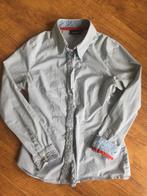 Blouse Overhemd blouse Promiss maat 38 gestreept gedragen, Maat 38/40 (M), Promiss, Blauw, Ophalen of Verzenden