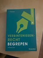 Verbintenissenrecht begrepen achste druk, Boeken, Studieboeken en Cursussen, Ophalen of Verzenden, Beta, Zo goed als nieuw, HBO