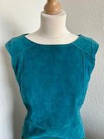 Steps maat L turquoise blauw lederen suede jurk 2485, Kleding | Dames, Jurken, Blauw, Maat 42/44 (L), Ophalen of Verzenden, Zo goed als nieuw